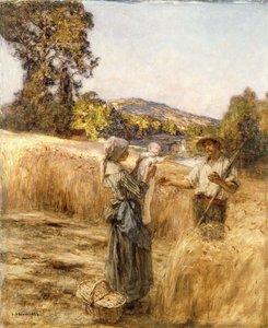 Refeição noturna, de Leon Augustin Lhermitte