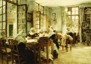 Freiras, de Leon Augustin Lhermitte