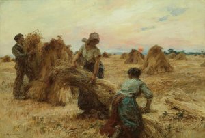As colheitadeiras de Leon Augustin Lhermitte