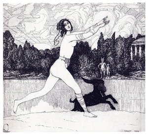 Revista Ancient Vision Zolotoe Runo 1906 nº 4, 1906 de Leon Bakst