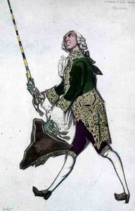 Fantasia para Rinaldo, das Senhoras Bem-humoradas de Leon Bakst