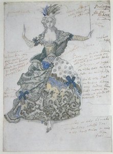 La Belle au Bois Dormant, desenho de fantasia para 