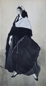 Retrato de Ida Rubinstein de Leon Bakst