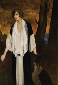 Retrato de Rachel Strong, a futura condessa Henri de Boisgelin, 1924 de Leon Bakst