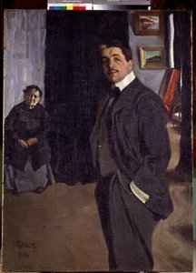 Retrato de Sérgio de Dyaghilev de Leon Bakst