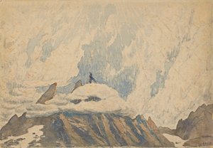 Cenografia para o balé La damnation de Faust, de Hector Berlioz, início dos anos 20. de Leon Bakst