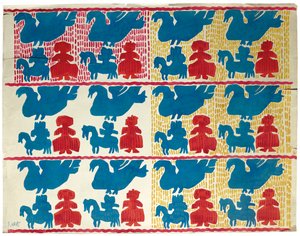 Design têxtil, início do século XX .. de Leon Bakst