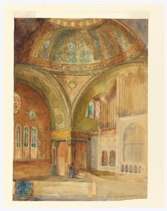 Esquema de cores para Temple Israel, Brooklyn, NY