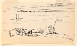 Paisagem com Rio de Leon Dabo