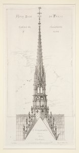 Notre Dame de Paris: Arrow in Frame and Lead de Leon Gaucherel