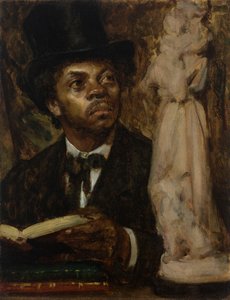 Retrato de um Connoisseur de Arte, possivelmente Ira Aldridge (óleo sobre tela)
