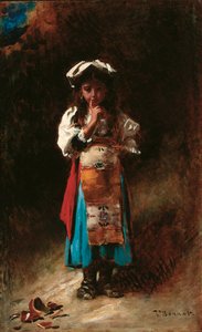 O jarro partido (óleo sobre tela) de Leon Joseph Florentin Bonnat