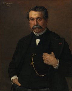 Retrato de um homem de Leon Joseph Florentin Bonnat