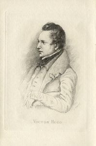 Retrato de Victor Hugo 1802-1885 de Leon Noel