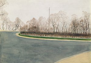 Estrada Deserta de Leon Spilliaert