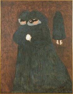 Os dominós, 1913. de Leon Spilliaert
