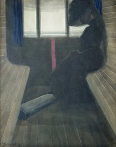 A Mulher no Comboio, A Viúva de Leon Spilliaert