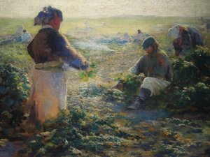 Beterrabas de Cavar I de Leon Wyczółkowski