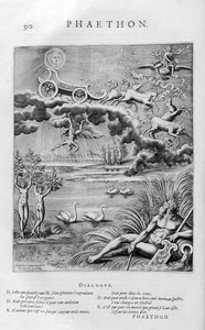 A queda de Phaeton, 1615 de Leonard Gaultier