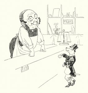 Eu tinha um cãozinho, e chamavam-lhe Buff (gravura) de Leonard Leslie Brooke