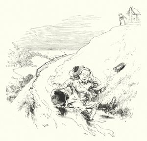 Jack e Jill subiram a colina (gravura) de Leonard Leslie Brooke