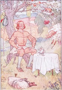 Jaqueta vermelha ou a árvore do nariz, década de 1920 de Leonard Leslie Brooke