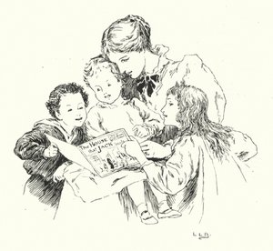 Esta é a casa que Jack construiu (gravura) de Leonard Leslie Brooke