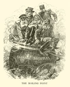 &39;The Boiling Point&39;, ilustração para &39;História da Inglaterra Moderna&39;, de Charles L. Graves, 1922