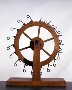 Movimento perpétuo de Leonardo da Vinci - Museu de Ciência e Tecnologia de Leonardo da Vinci, Milão.