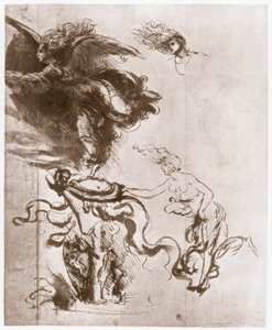Alegoria de Fortuna, c1483 de Leonardo da Vinci