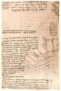 Desenho arquitetônico, c1472-c1519 1883 de Leonardo da Vinci