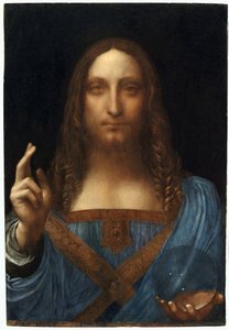 Cristo como Salvator Mundi de Leonardo da Vinci