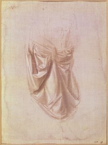 Estudo de tapeçaria (guache sobre tela) de Leonardo da Vinci