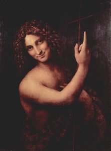 Francês:  São João Batista São João Batista de Leonardo da Vinci