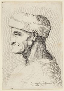 O Velho de Boné de Leonardo da Vinci