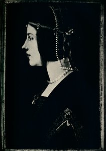 Retrato de uma jovem princesa, 1928 de Leonardo da Vinci