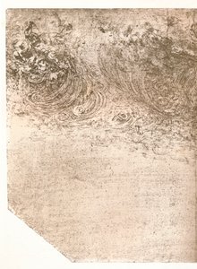 Representação de uma tempestade, c1472-c1519 1883. de Leonardo da Vinci