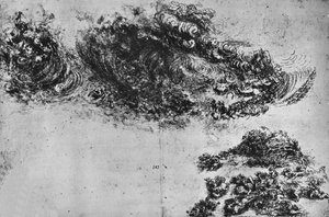 O dilúvio, c1480 1945 de Leonardo da Vinci