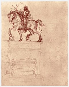 Monumento Trivulzio, c1511 de Leonardo da Vinci