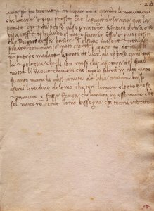 Extracto não assinado de The Codex Trivulzianus de Leonardo da Vinci