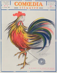 Capa da Comédia Illustre, 15 fev 1909