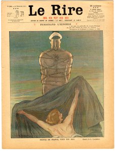Capa de "The Red Laughter", Satirical in Colors de Leonetto Cappiello