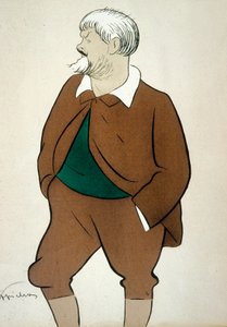 Jean Richepin (1849-1926) Poeta francês desenho de Cappiello de Leonetto Cappiello