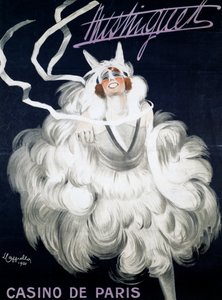 Mistinguett (1872-1956) no Casino de Paris de Leonetto Cappiello