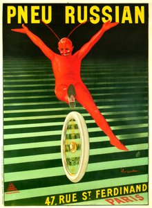 Pneu Russo Americano de Leonetto Cappiello