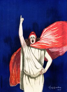 Cartaz de "The Daily" de Leonetto Cappiello (1875-1942) em 1923 Coleção particular de Leonetto Cappiello