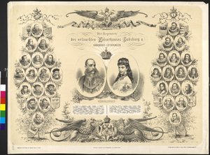 Arquiduque da Áustria Regente da nobre família imperial dos Habsburgos e dos Habsburgos da Lorena de Leonhard Bauer