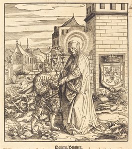 Santa Brigita de Leonhard Beck