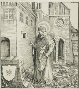 São Ferreolus, de Santos ligados à Casa de Habsburgo de Leonhard Beck