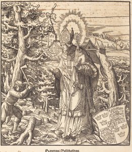 São Willibaldus de Leonhard Beck